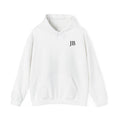 Adult Unisex Monogram Hoodie - Minimal 'JB' Chest Initials Casual Pullover