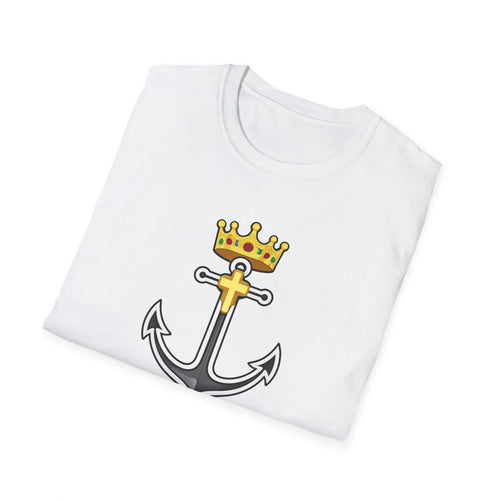Adult Unisex Anchor Crown T‑Shirt — You Got This Inspirational Nautical Tee